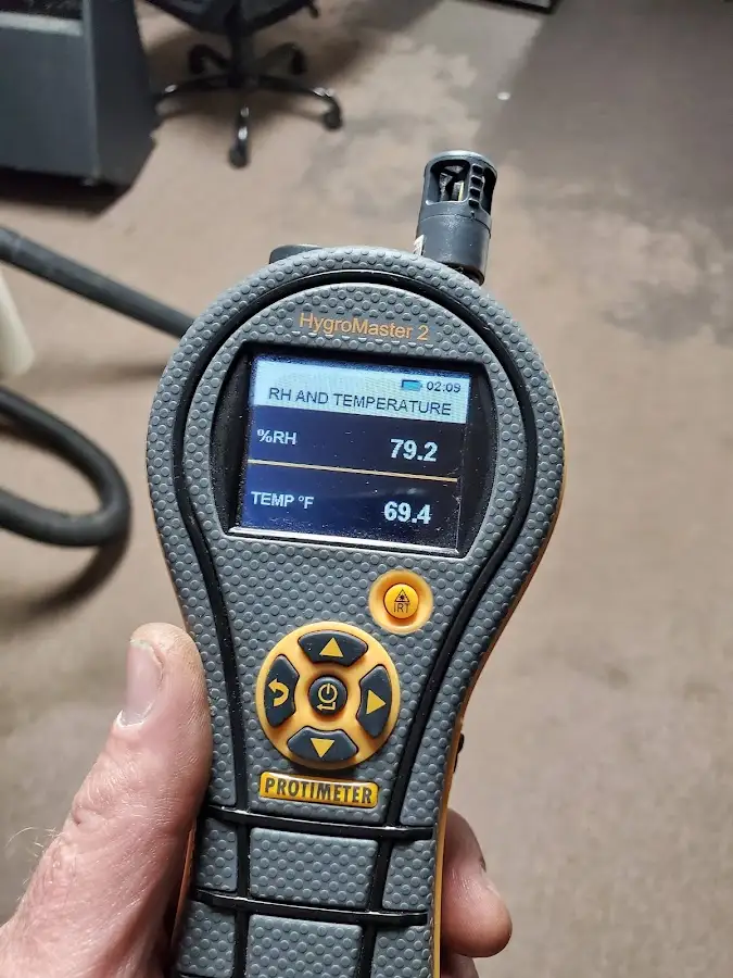 Moisture meter humidity assessment for Fire & Smoke Damage Restoration in Hialeah Gardens